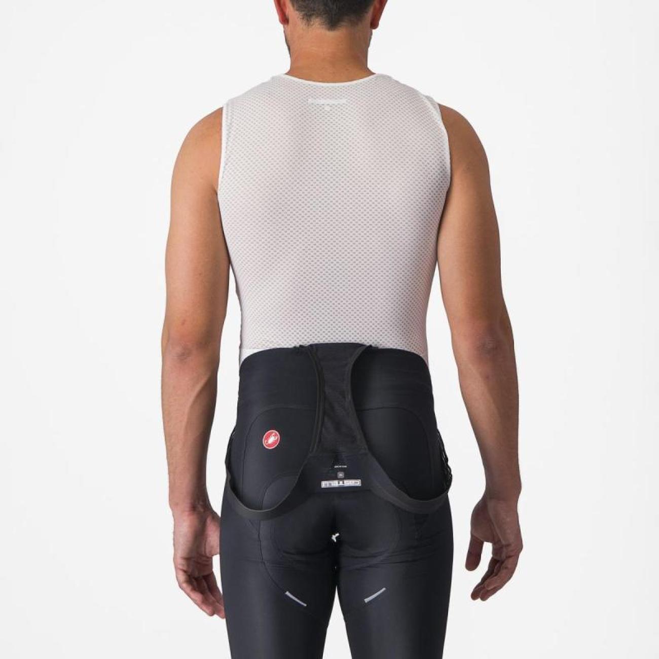 
                CASTELLI Cyklistické triko bez rukávů - PRO MESH 2.0 - bílá L
            