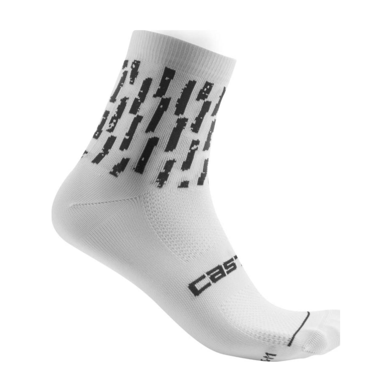 Levně CASTELLI Cyklistické ponožky klasické - AERO PRO W - bílá