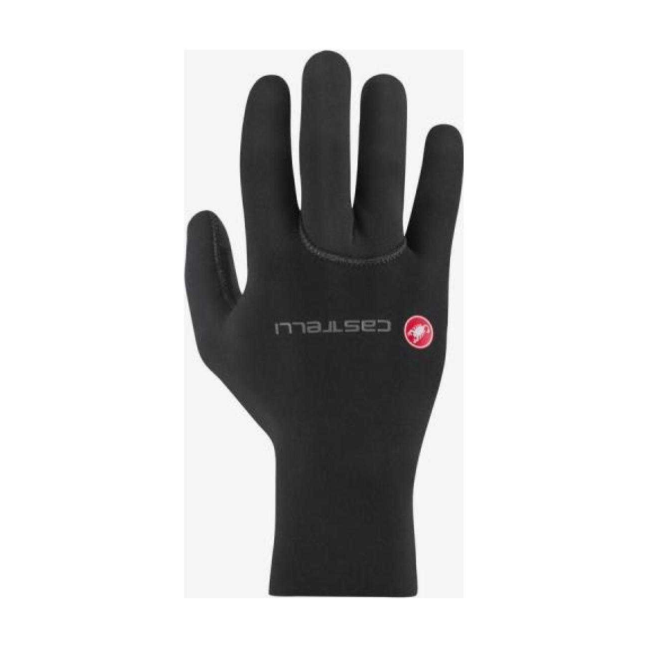 
                CASTELLI Cyklistické rukavice dlouhoprsté - DILUVIO ONE - černá M
            