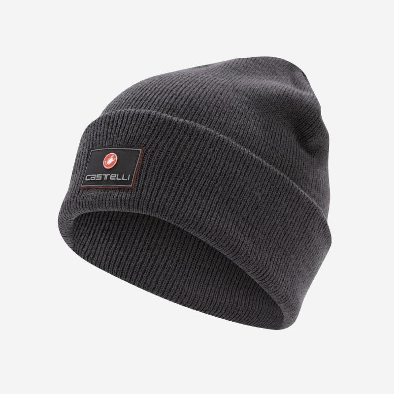 
                CASTELLI Cyklistická čepice - PODIOFORMA BEANIE - šedá UNI
            