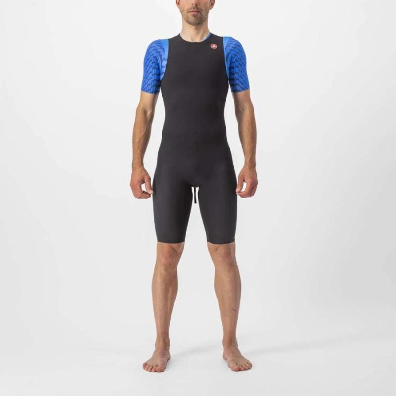 
                CASTELLI Cyklistická kombinéza - ELITE SWIM SKIN - černá M
            