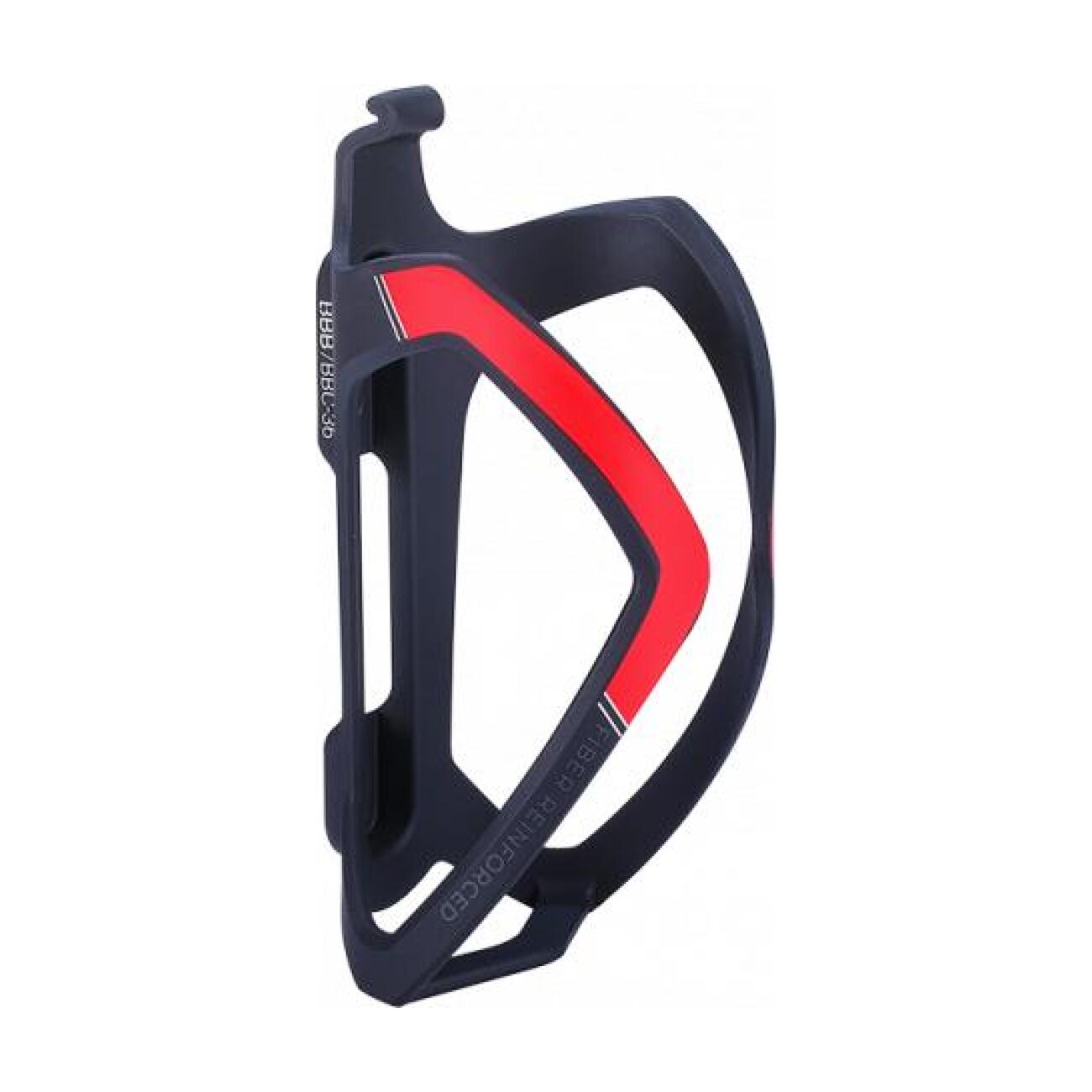 BBB Cyklistický košík na láhev - FLEXCAGE - červená/černá