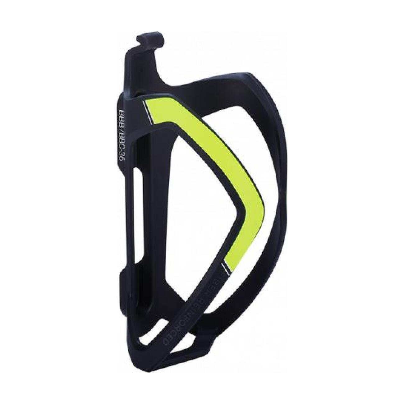 BBB Cyklistický košík na láhev - FLEXCAGE - žlutá/černá
