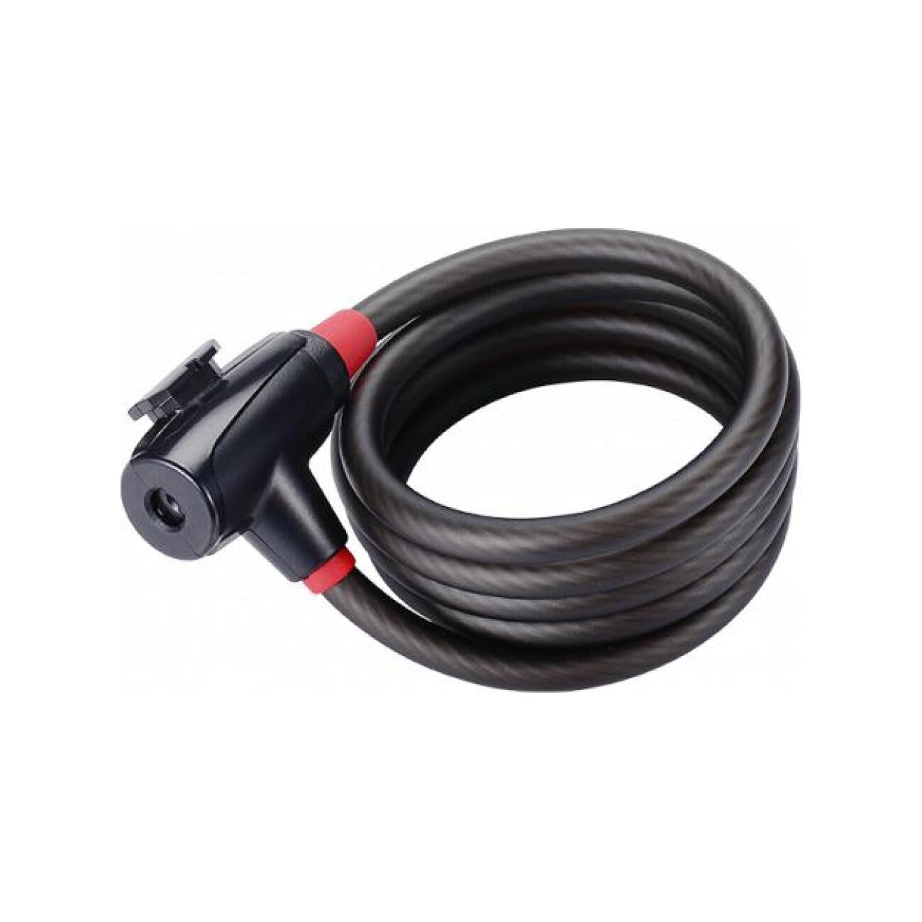 BBB zámek na kolo - POWERLOCK - černá 12 x 1800 mm