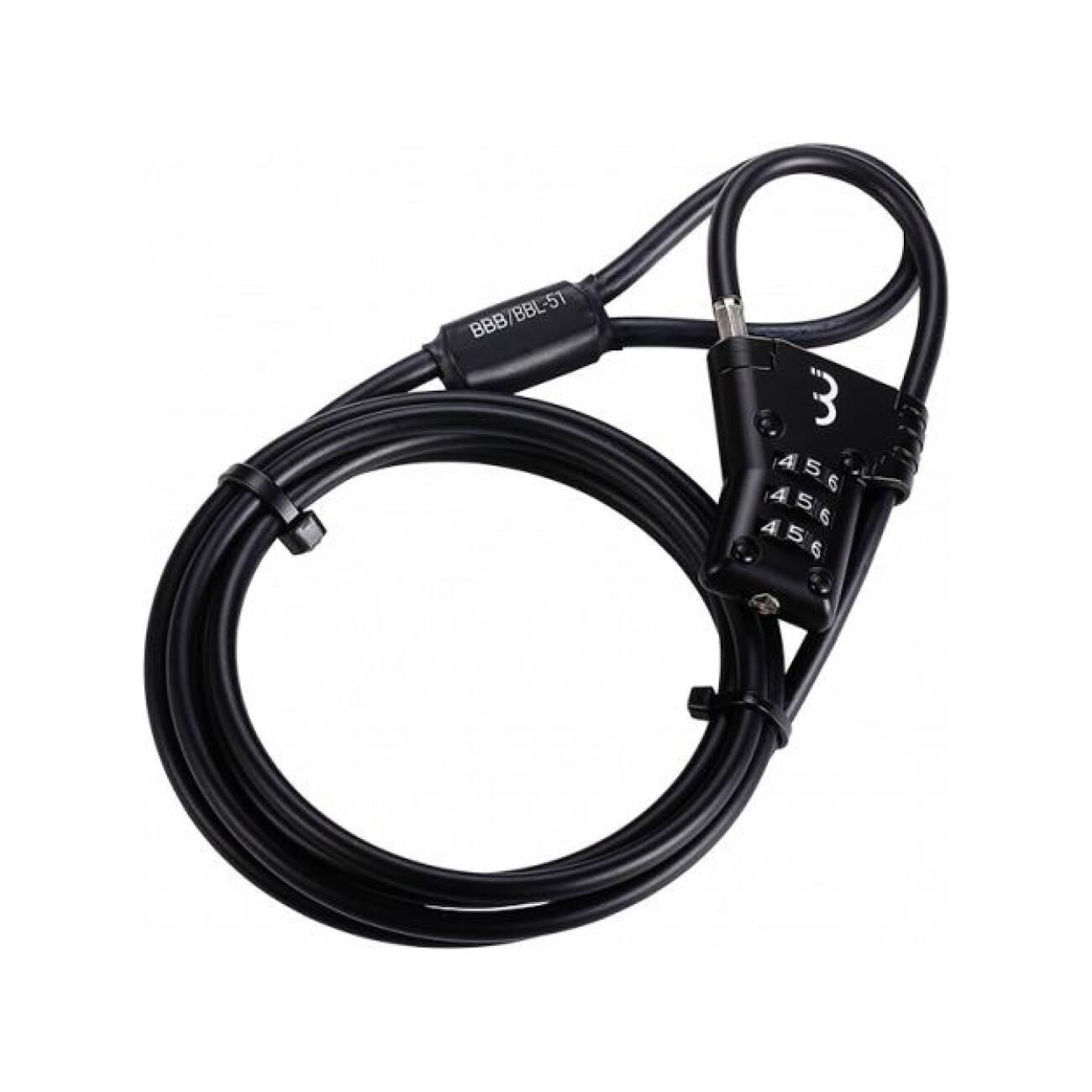 BBB zámek na kolo - MICROLOOP - černá
