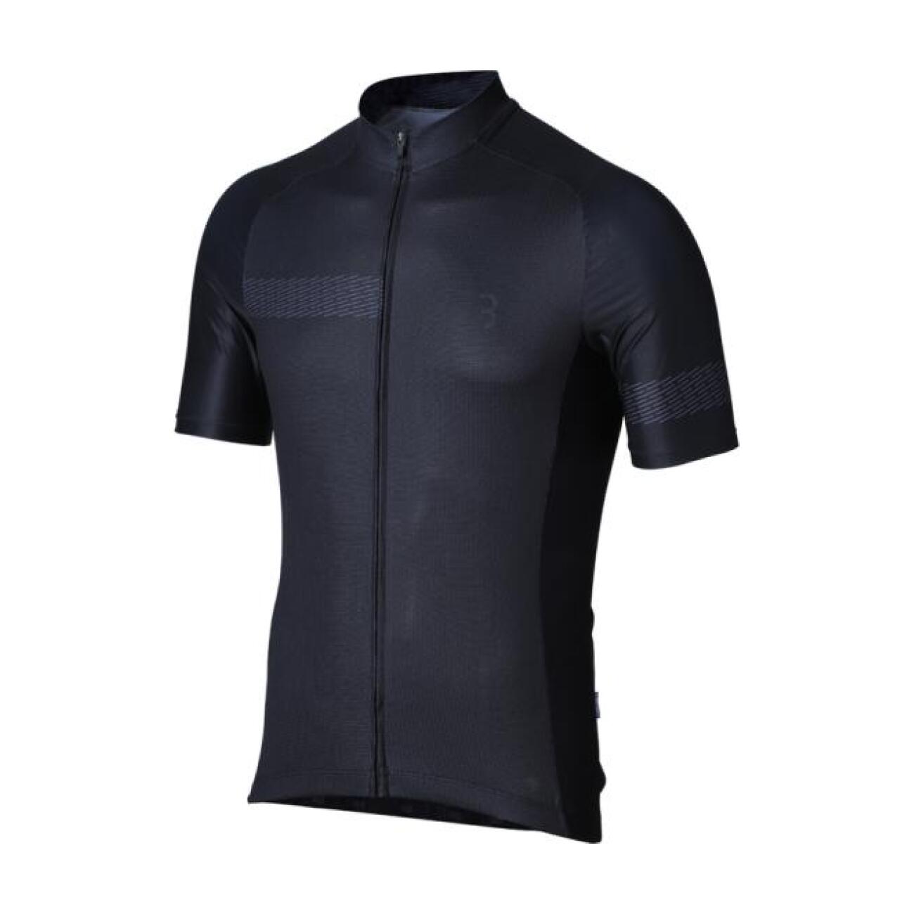 BBB Cyklistický dres s krátkým rukávem - COMFORTFIT 2.0 - černá L