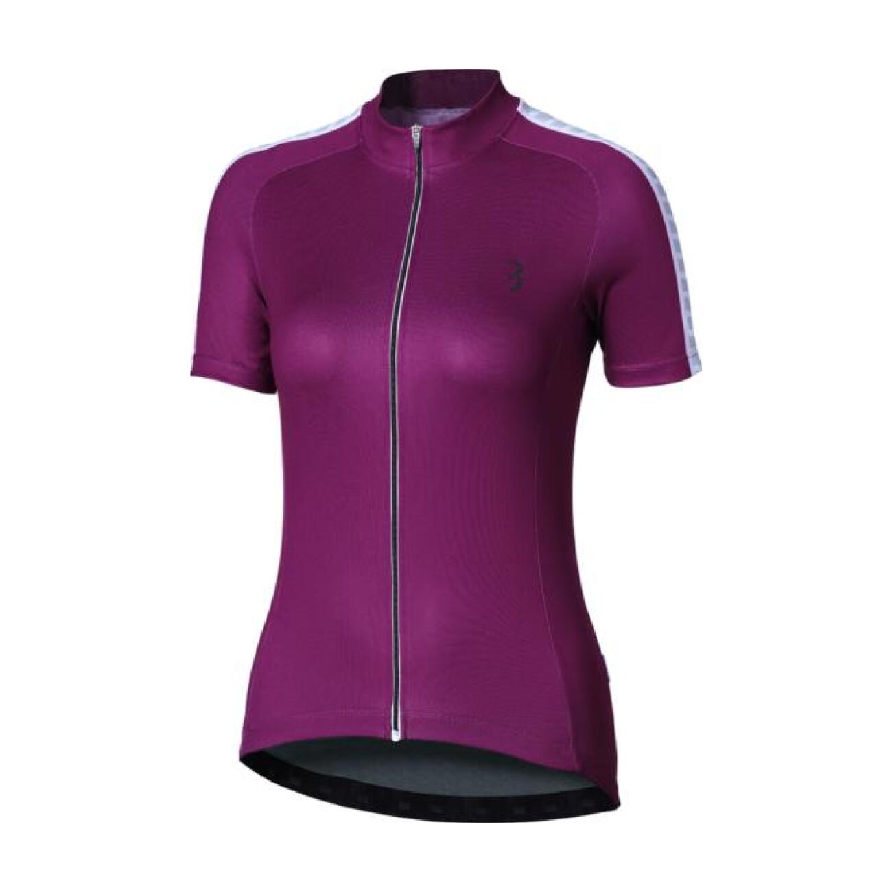 BBB Cyklistický dres s krátkým rukávem - DONNA - fialová XL