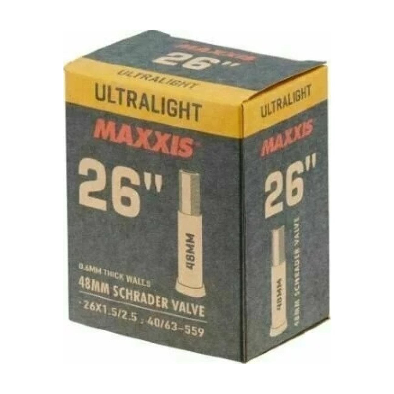 Levně MAXXIS duše - ULTRALIGHT 26x1.50/2.50 - černá