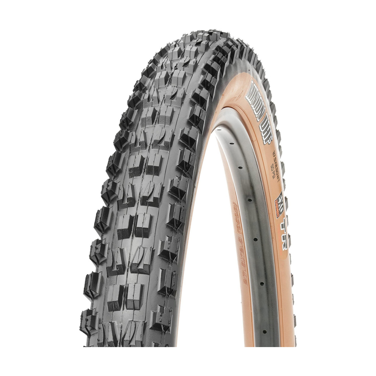 
                MAXXIS plášť - MINION DHF EXO/TR/TANWALL 27.5x2.50wt - béžová/černá
            