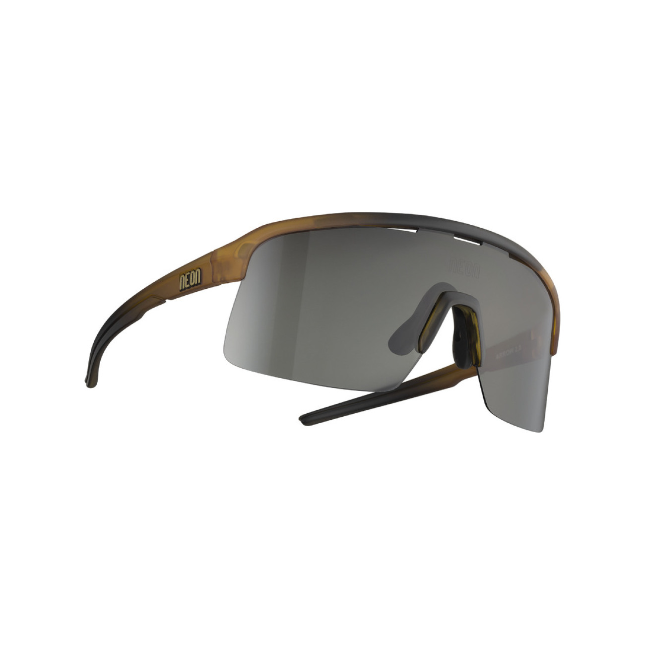 Levně NEON Cyklistické brýle - ARROW 2.0 - hnědá