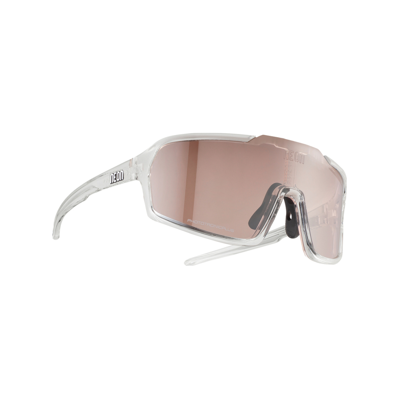 Levně NEON Cyklistické brýle - ARIZONA 2.0 - transparentní