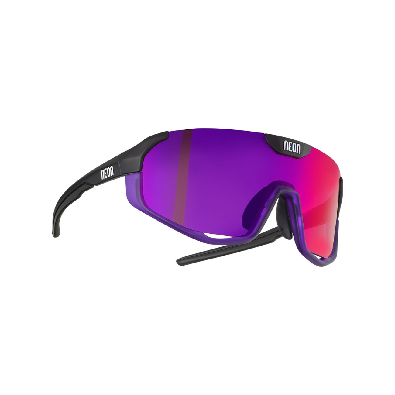 
                NEON Cyklistické brýle - CANYON - černá/fialová
            
