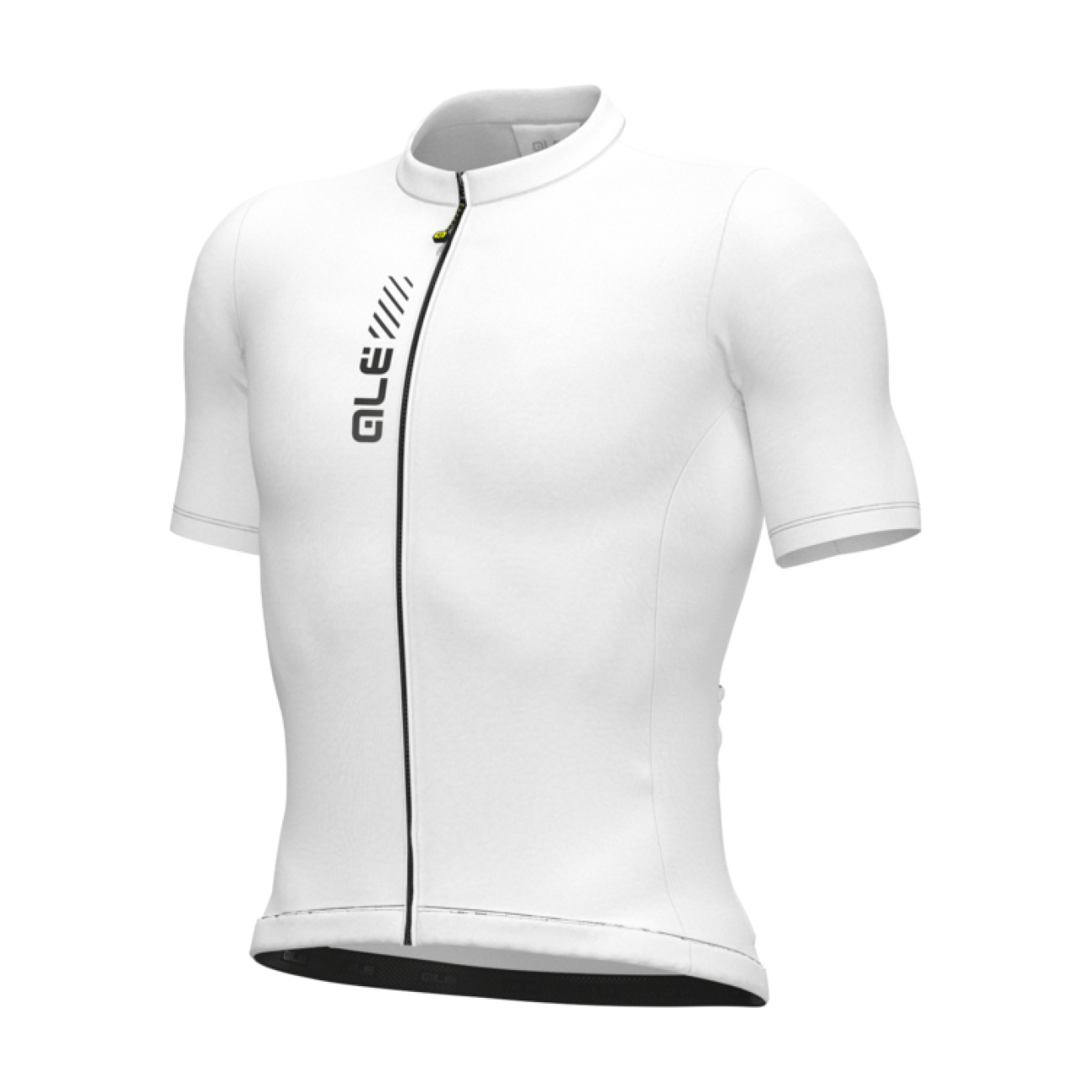 
                ALÉ Cyklistický dres s krátkým rukávem - PRAGMA COLOR BLOCK - bílá XL
            