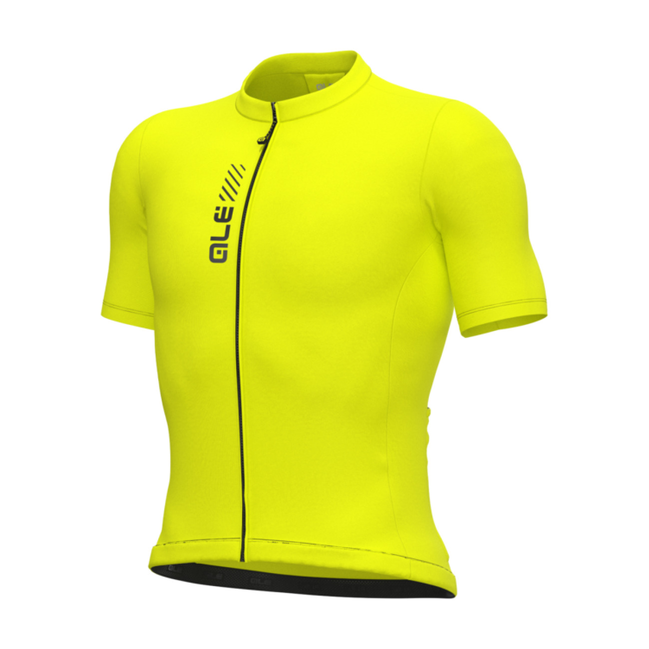 ALÉ Cyklistický dres s krátkým rukávem - PRAGMA COLOR BLOCK - žlutá M