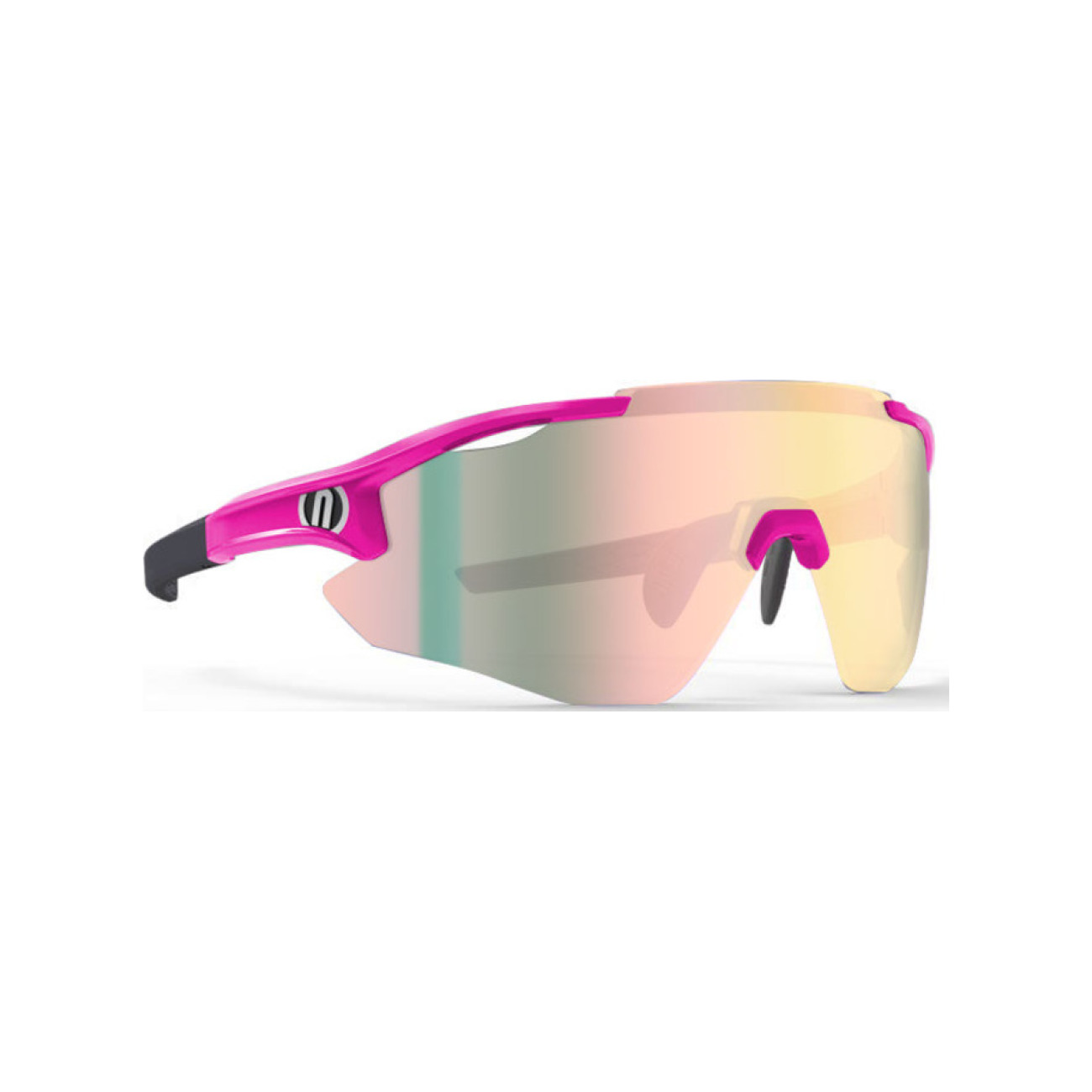Levně NEON Cyklistické brýle - NOVA - černá/růžová