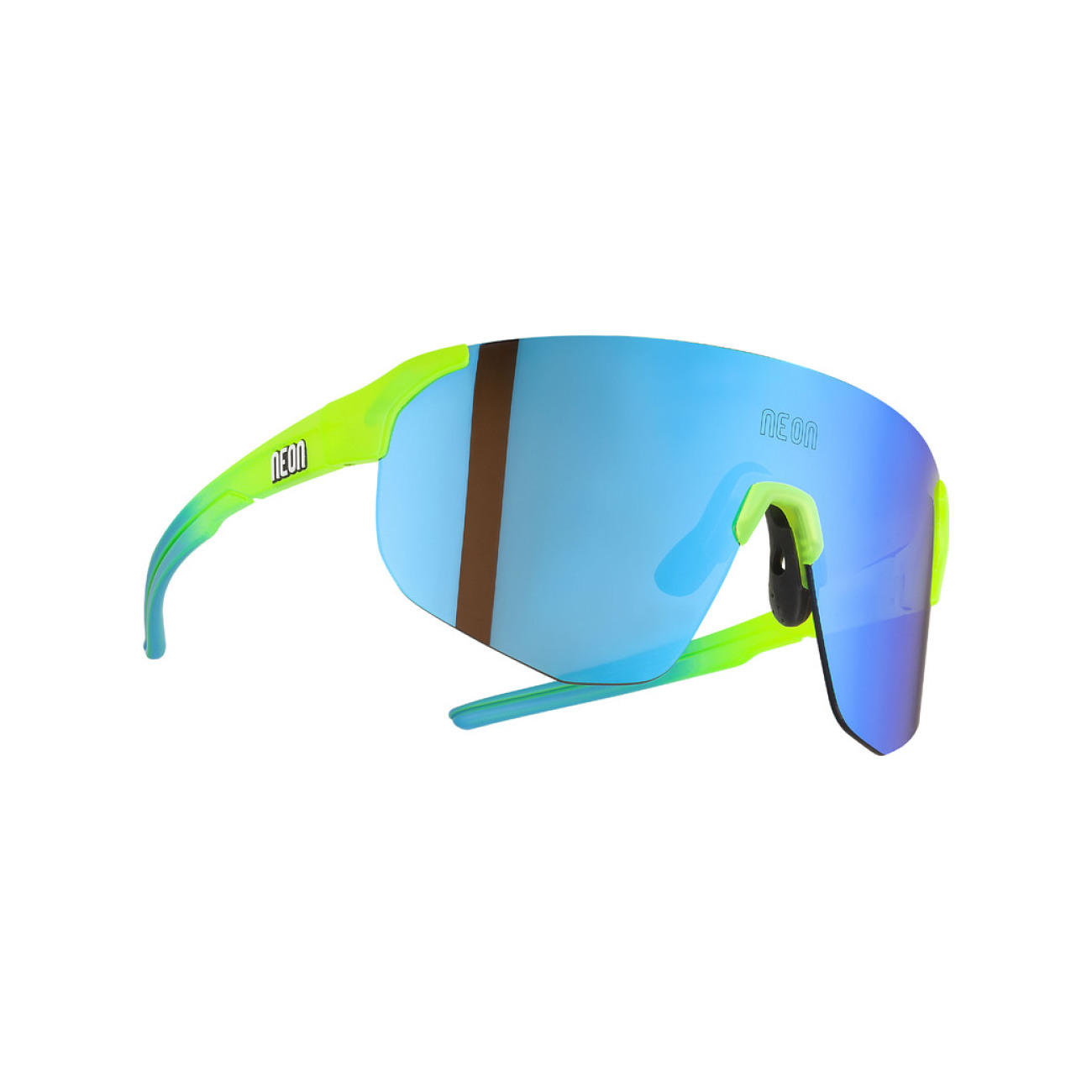 NEON Cyklistické brýle - SKY - žlutá/modrá