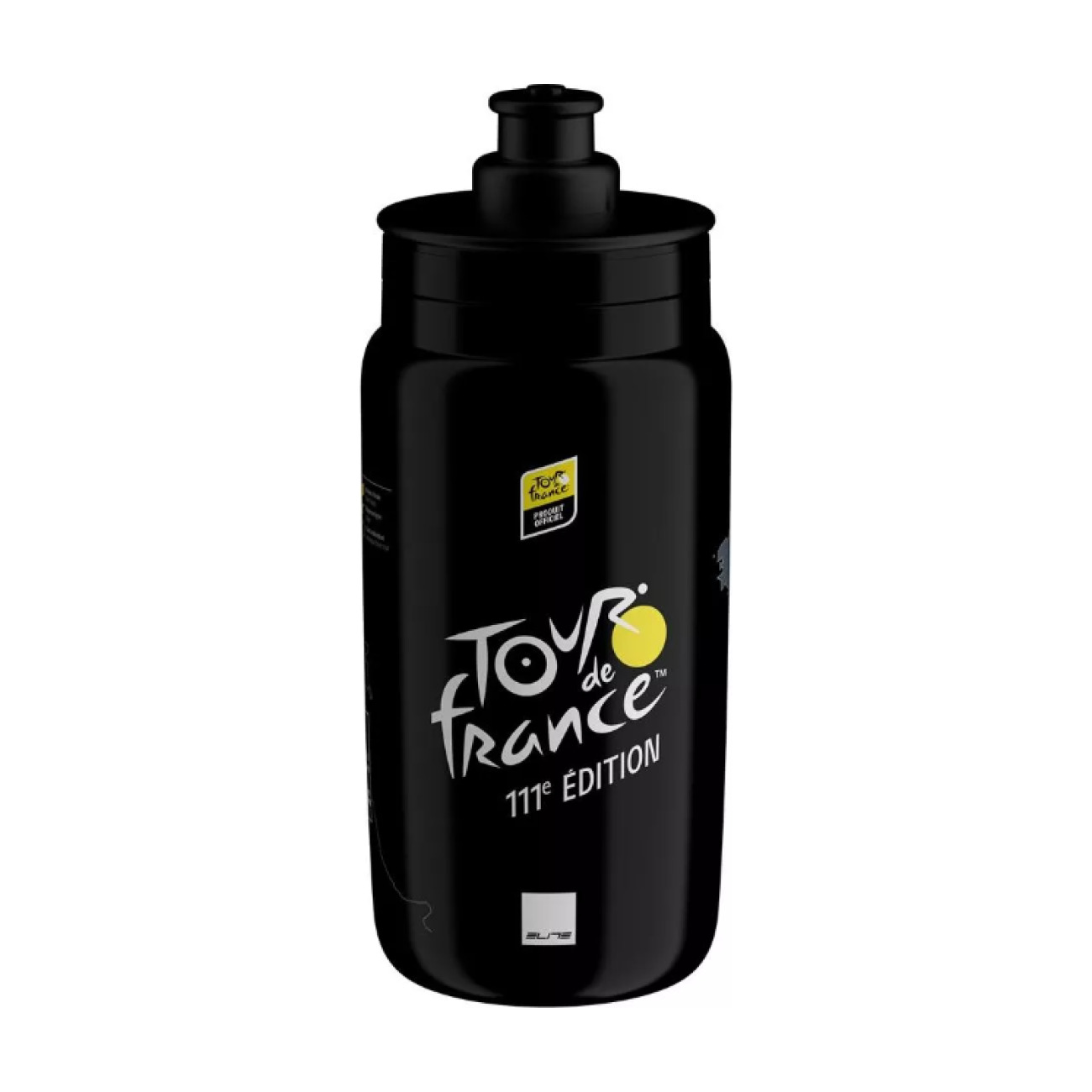 Levně ELITE Cyklistická láhev na vodu - FLY 550 TDF 2024 - černá