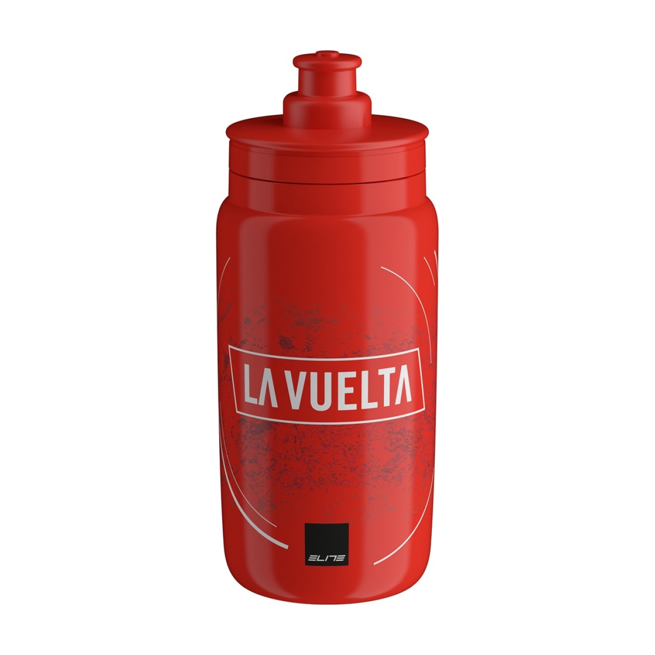 Levně ELITE Cyklistická láhev na vodu - FLY 550 VUELTA 2024 - červená