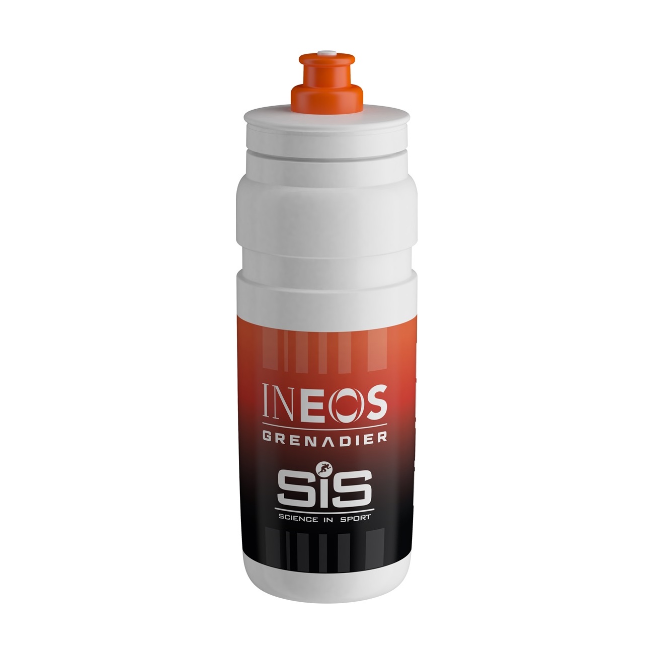 
                ELITE Cyklistická láhev na vodu - FLY 750 INEOS STYLE 2024 - bílá/červená/černá
            