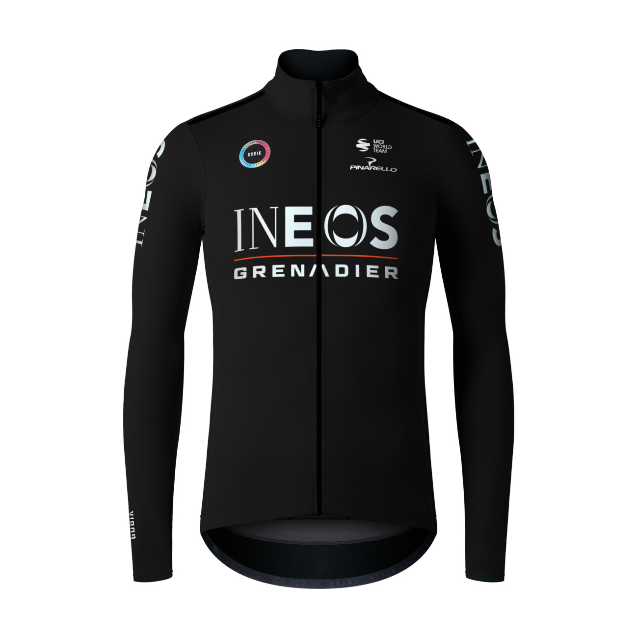 
                GOBIK Cyklistická zateplená bunda - ENVY INEOS GRENADIERS 2024 - černá XL
            
