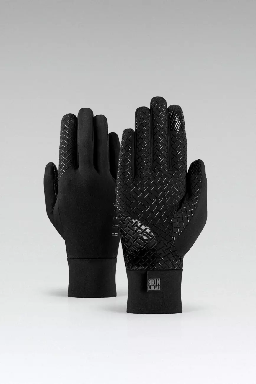 
                GOBIK Cyklistické rukavice dlouhoprsté - FINDER - černá XL-2XL
            