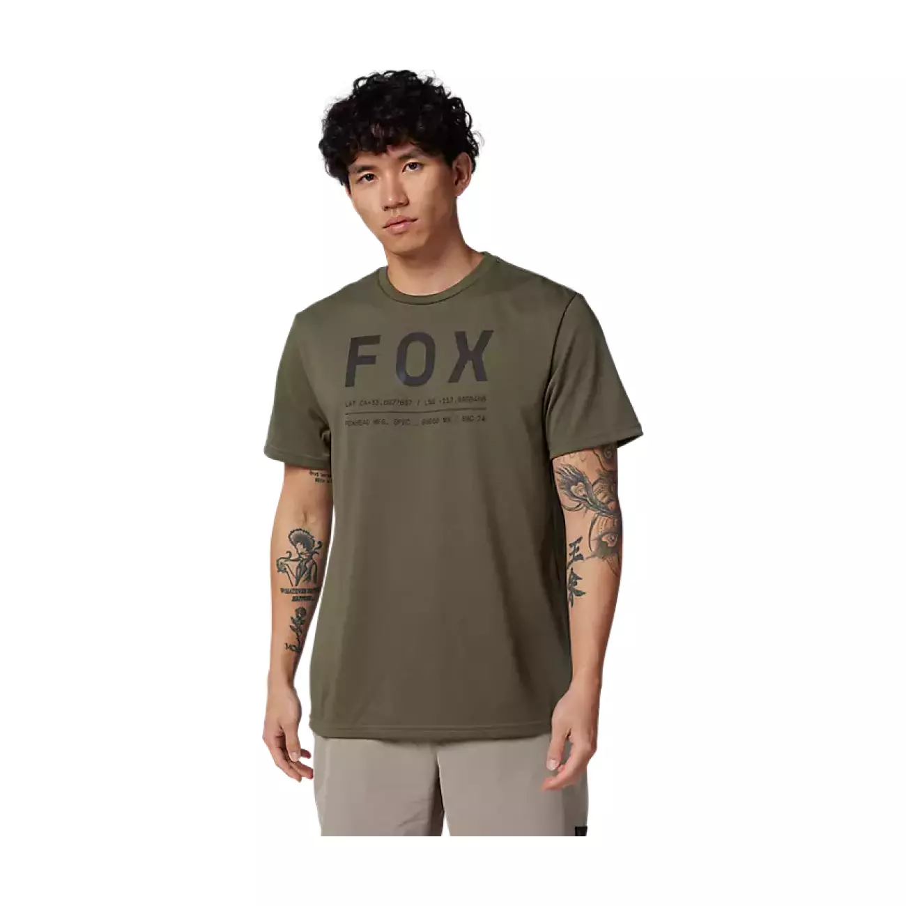 
                FOX Cyklistický dres s krátkým rukávem - NON STOP - zelená
            