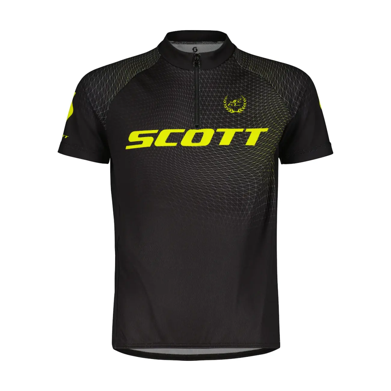
                SCOTT Cyklistický dres s krátkým rukávem - RC PRO JR - žlutá/černá 164 cm
            