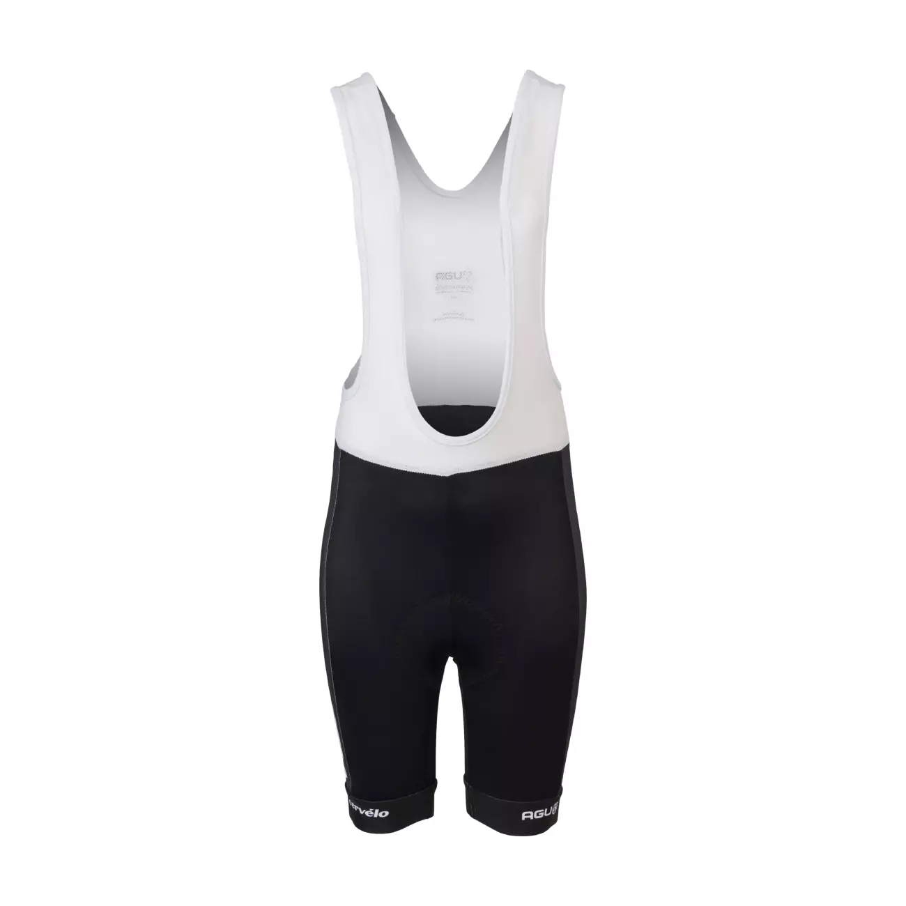 
                AGU Cyklistické kalhoty krátké s laclem - REPLICA VISMA | LEASE A BIKE K 2024 - černá/bílá 116 cm
            