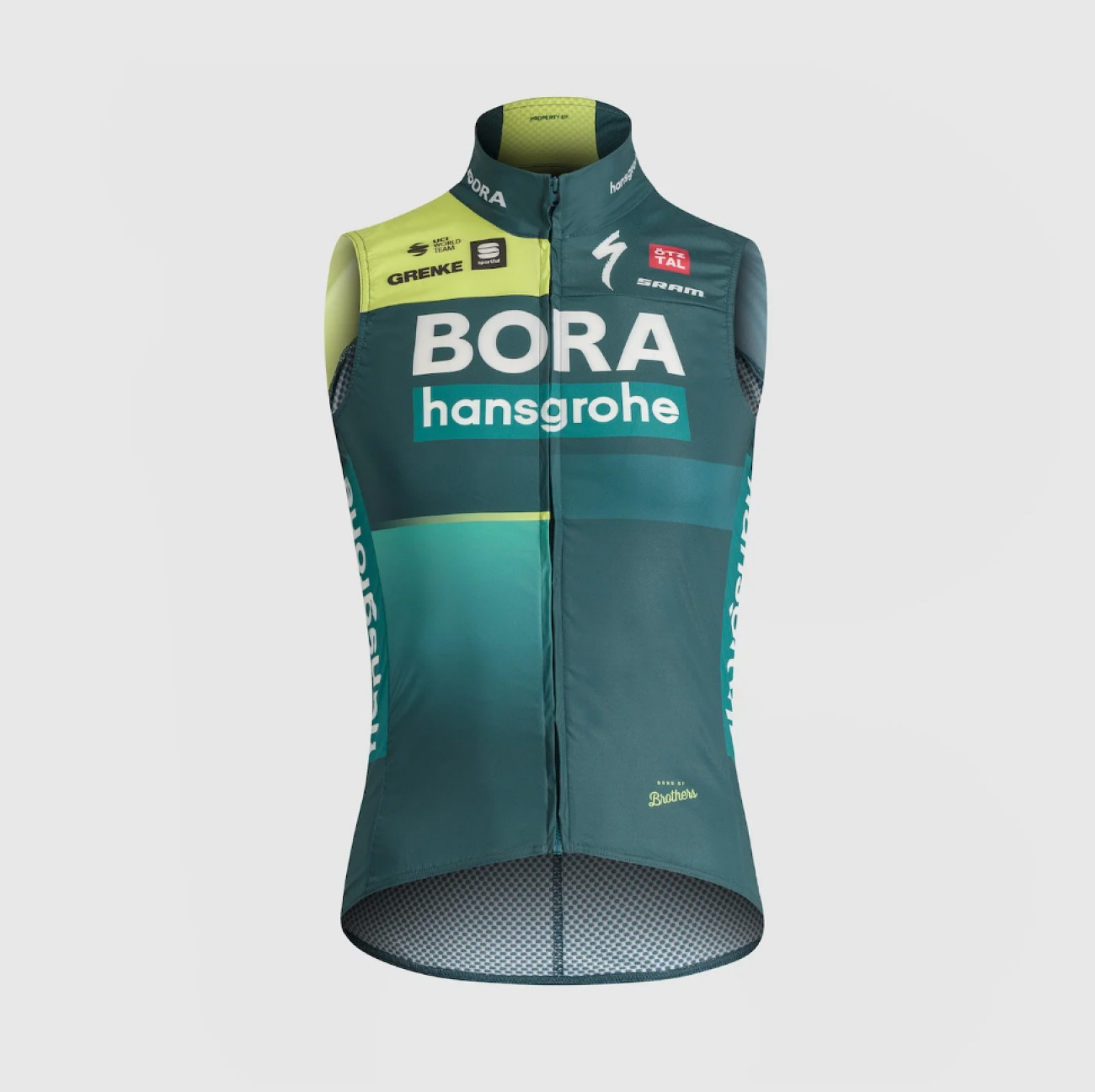 
                SPORTFUL Cyklistická vesta - BORA 2024 - zelená/světle zelená 2XL
            