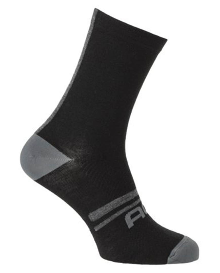 Levně AGU Cyklistické ponožky klasické - WINTER MERINO - černá L-XL