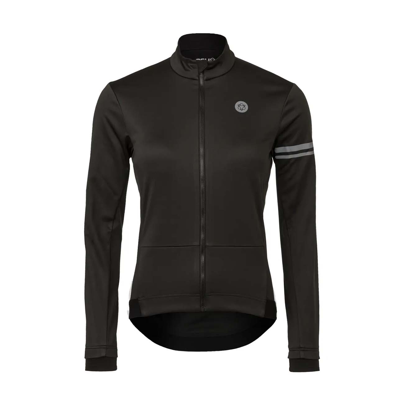AGU Cyklistická zateplená bunda - WINTER ESSENTIAL W - černá
