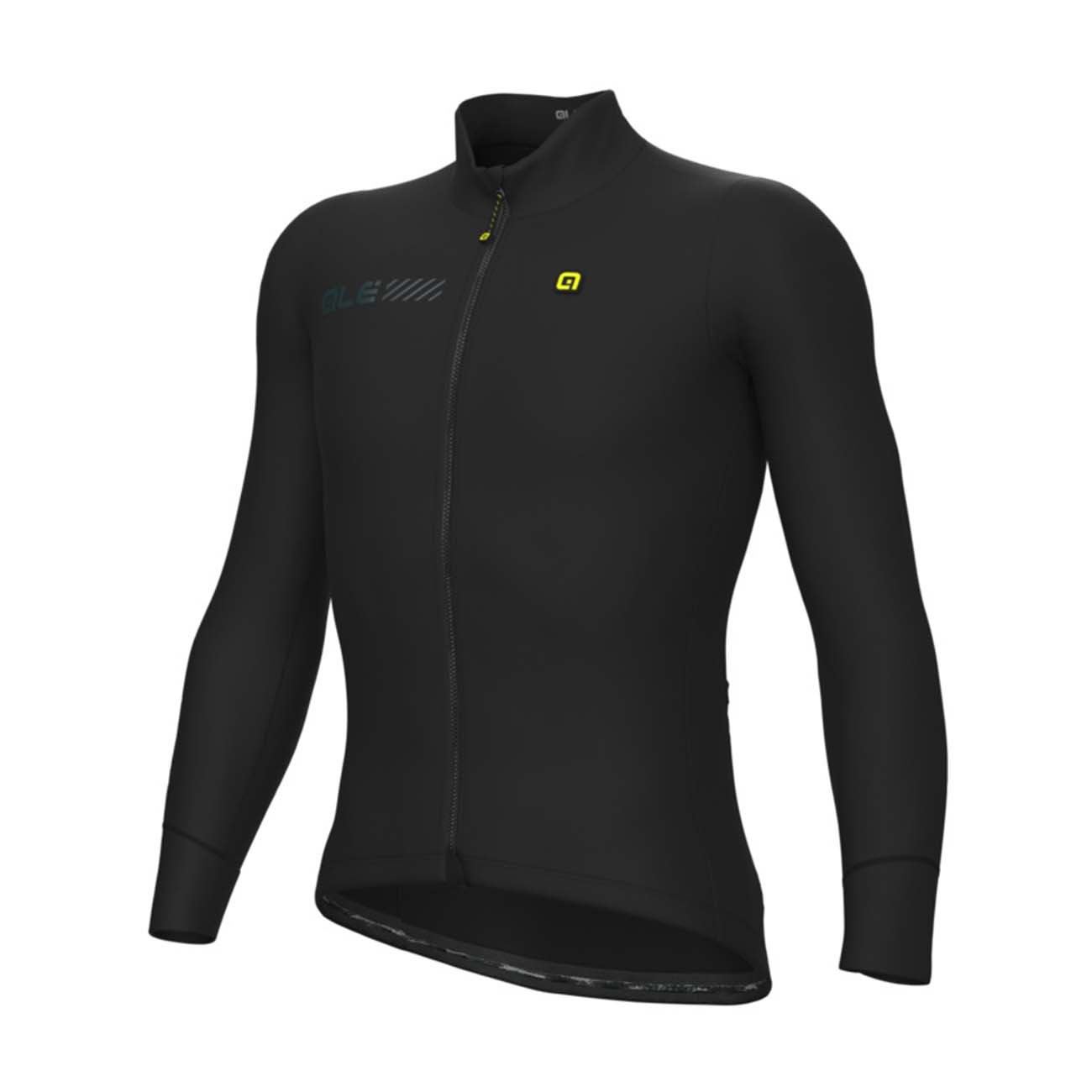 
                ALÉ Cyklistická zateplená bunda - FONDO 2.0 SOLID - černá 5XL
            