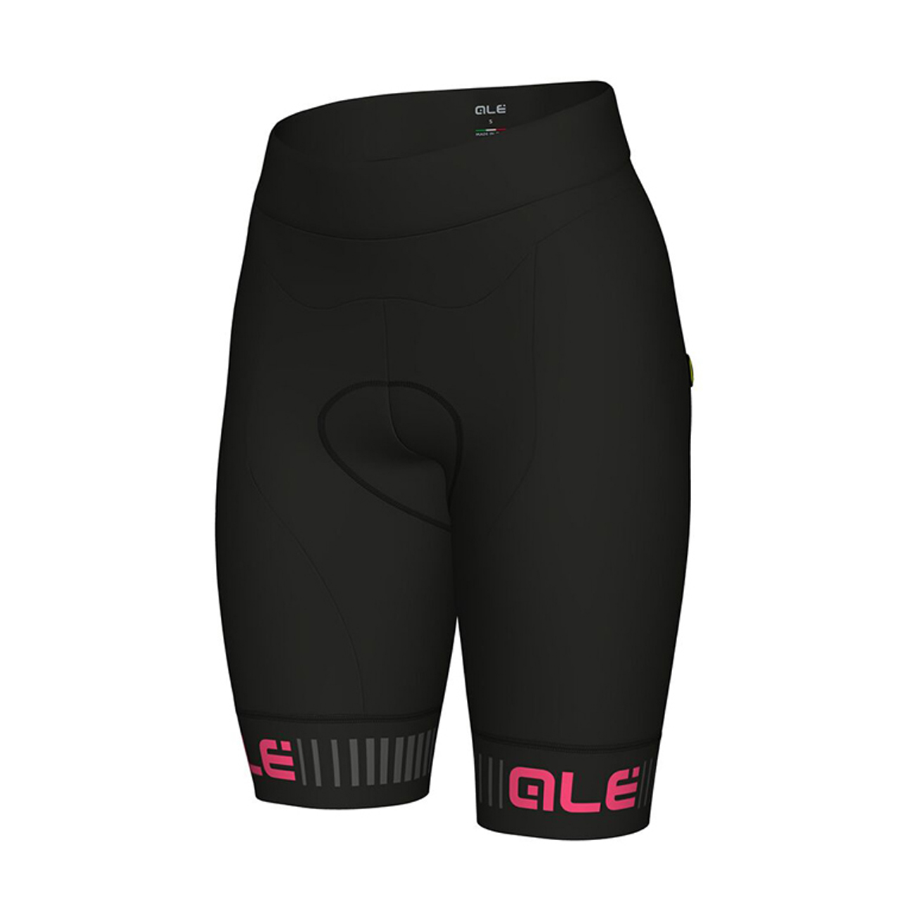 
                ALÉ Cyklistické kalhoty krátké bez laclu - TRAGUARDO LADY  - černá/růžová XL
            