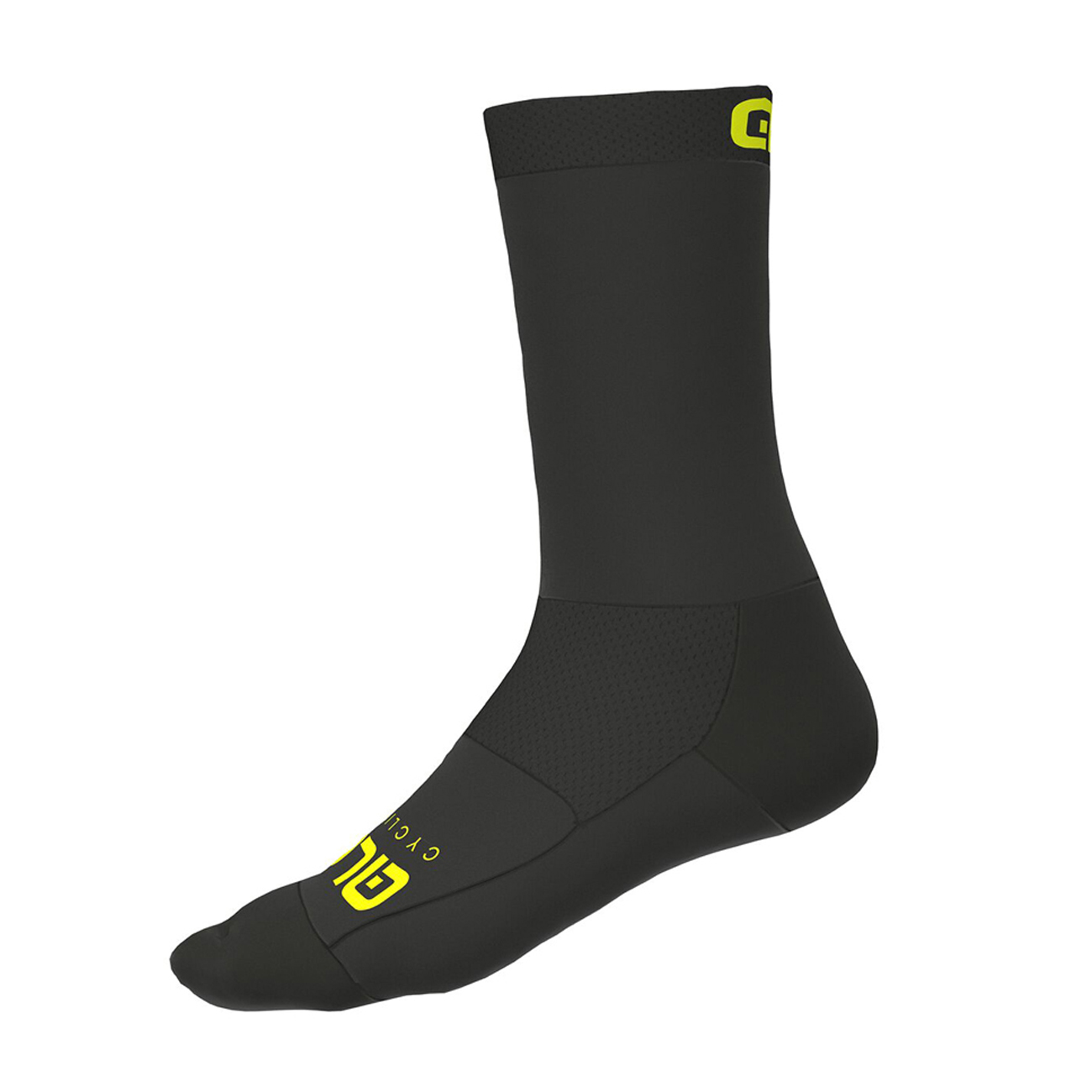 
                ALÉ Cyklistické ponožky klasické - TEAM  - černá S
            