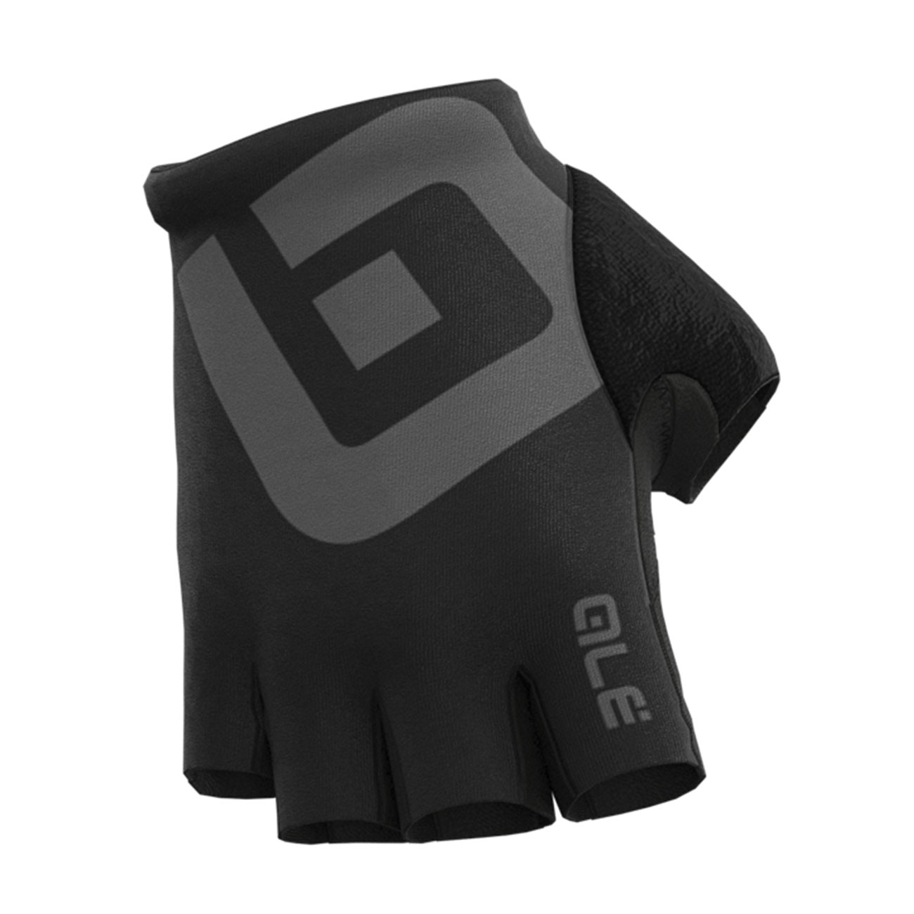 
                ALÉ Cyklistické rukavice krátkoprsté - AIR - černá/šedá XL
            