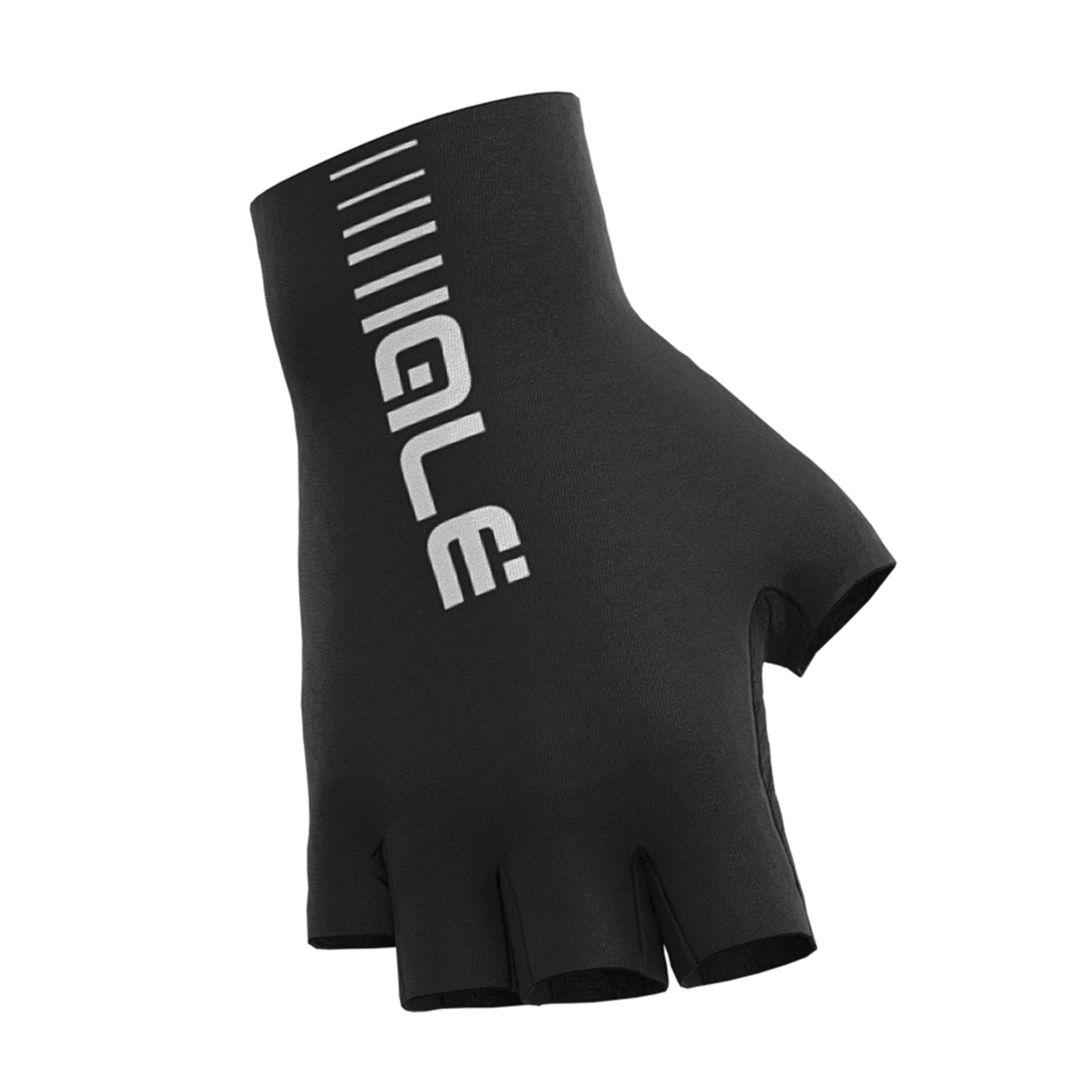 
                ALÉ Cyklistické rukavice krátkoprsté - SUNSELECT CRONO - černá/bílá XL
            