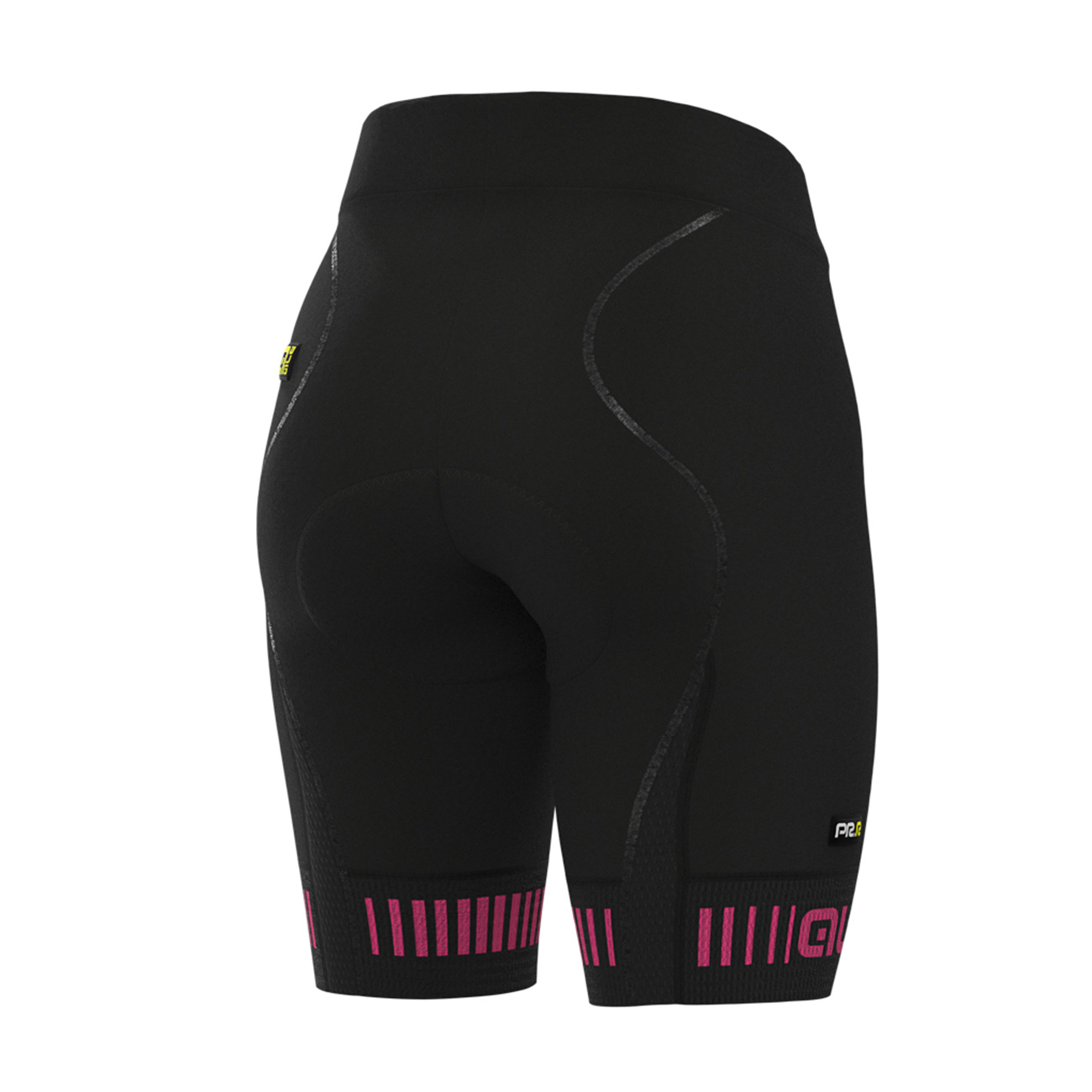 
                ALÉ Cyklistické kalhoty krátké bez laclu - GRAPHICS PRR STRADA LADY - černá/růžová 2XL
            