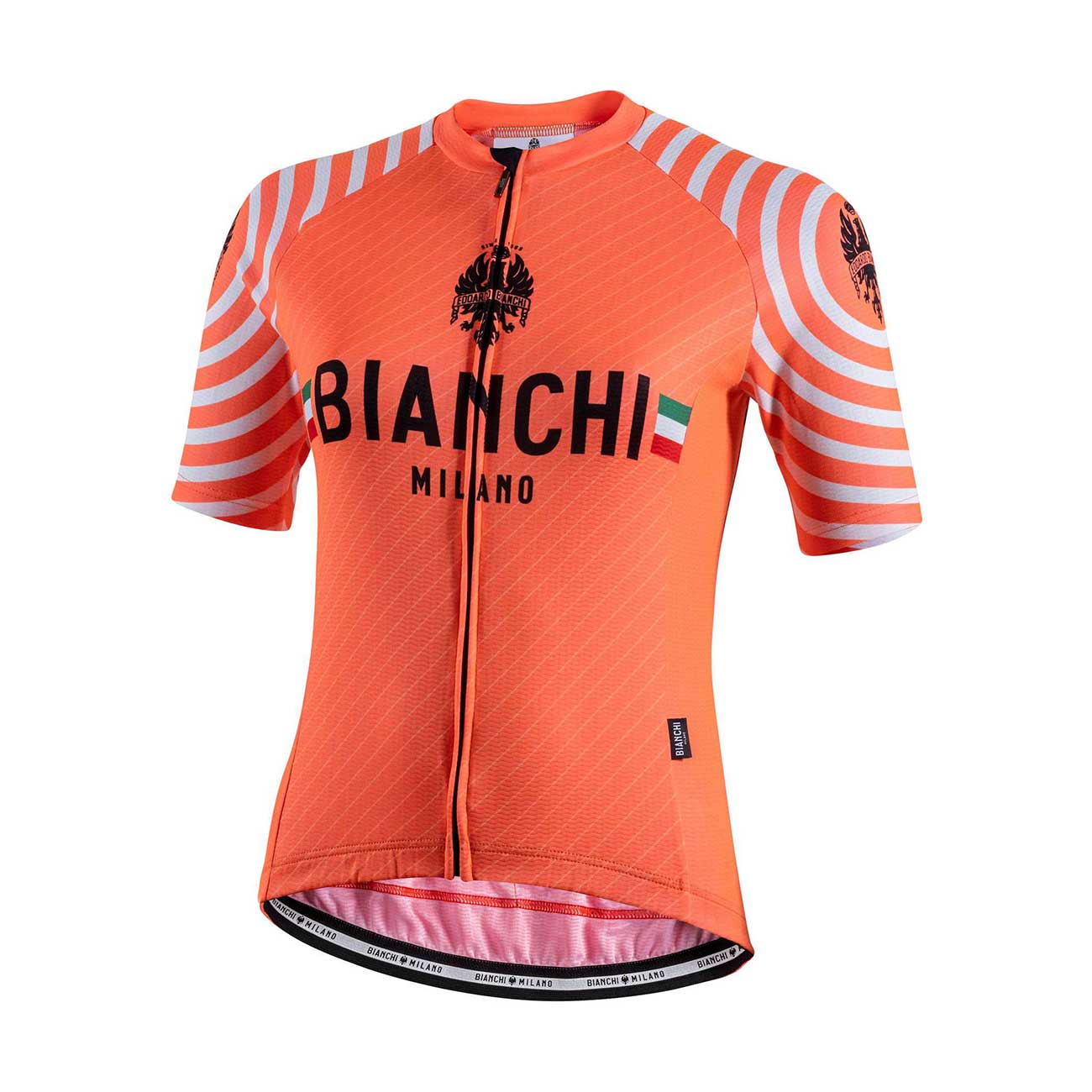 BIANCHI MILANO Cyklistický dres s krátkým rukávem - ALTANA LADY - růžová