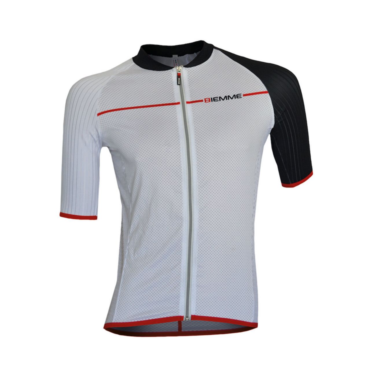 Levně Biemme Cyklistický dres s krátkým rukávem - PURE SPEED - černá/bílá S