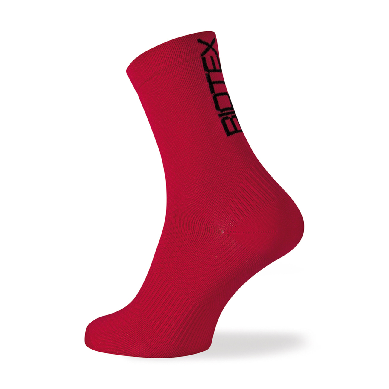 BIOTEX Cyklistické ponožky klasické - PRO - červená 46-48