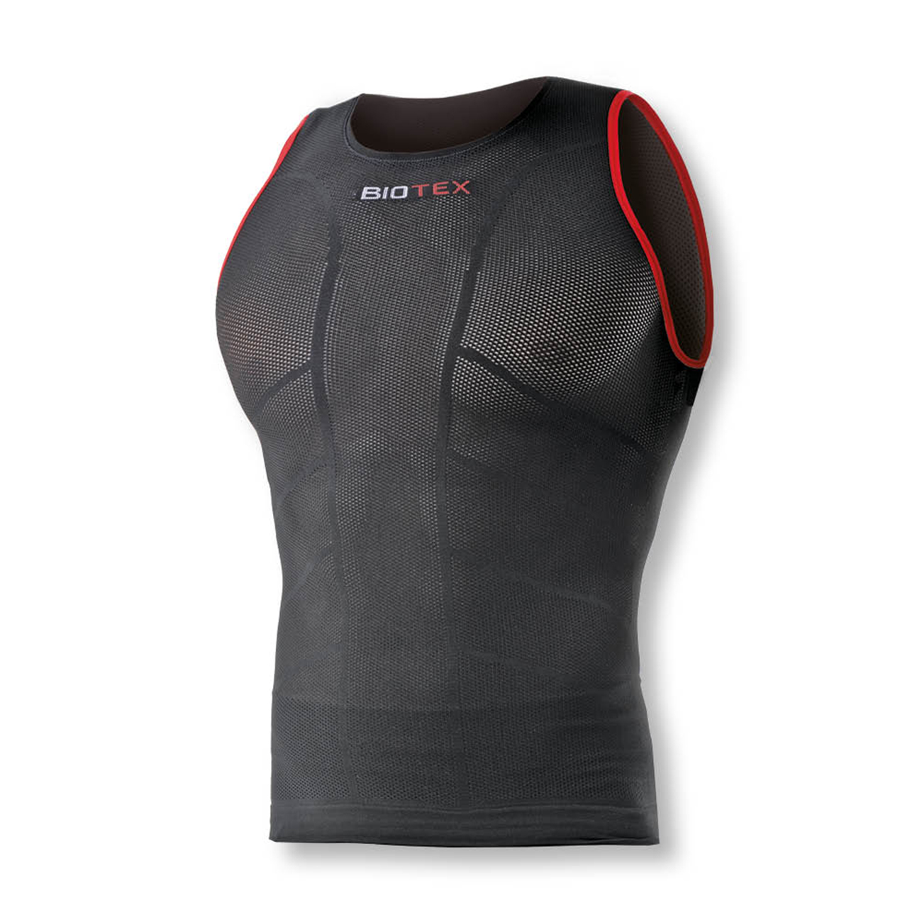 
                BIOTEX Cyklistické tílko - SUN  - černá XL-2XL
            