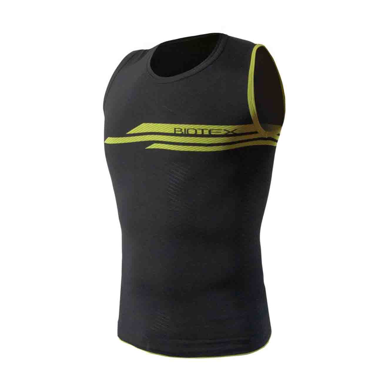 
                BIOTEX Cyklistické tílko - IMPACT - černá/zelená XL-2XL
            