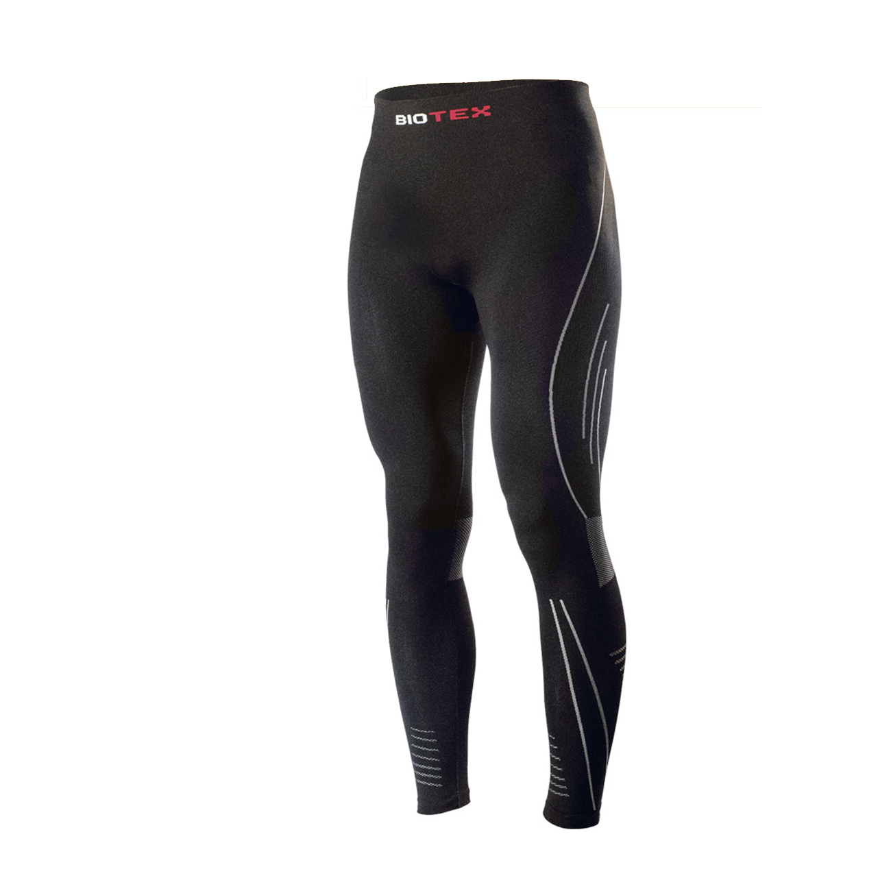 
                BIOTEX Cyklistické kalhoty dlouhé bez laclu - SMART COMPRESSION - černá XL-2XL
            