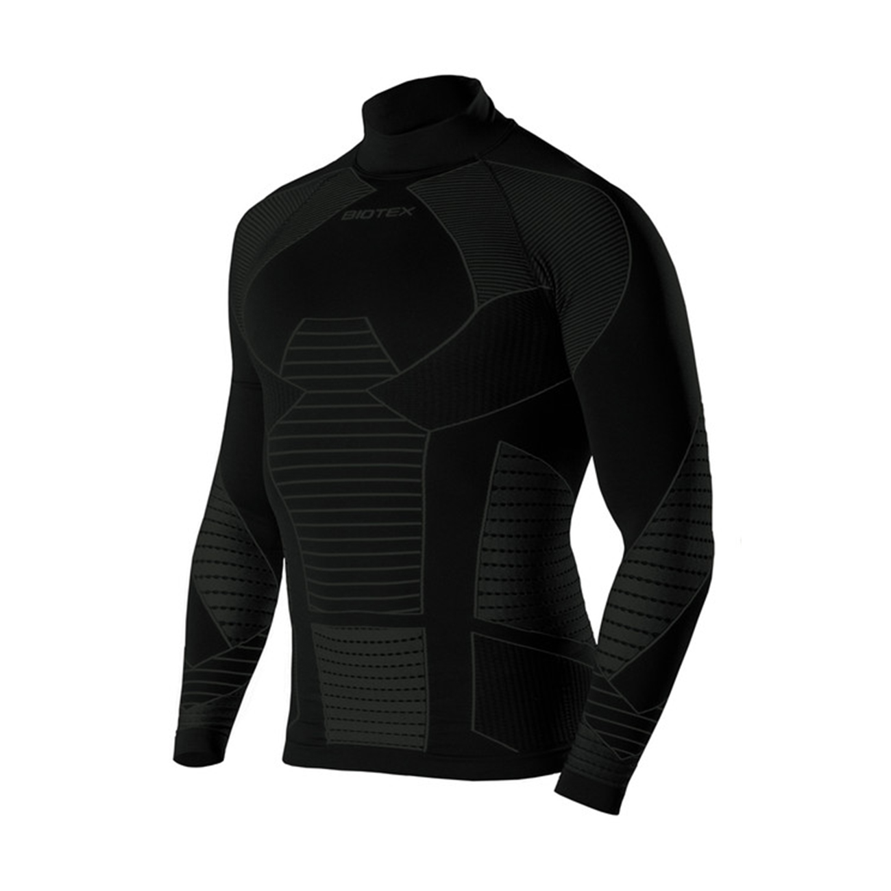 
                BIOTEX Cyklistické triko s dlouhým rukávem - ICEBREAK - šedá/černá XL-2XL
            