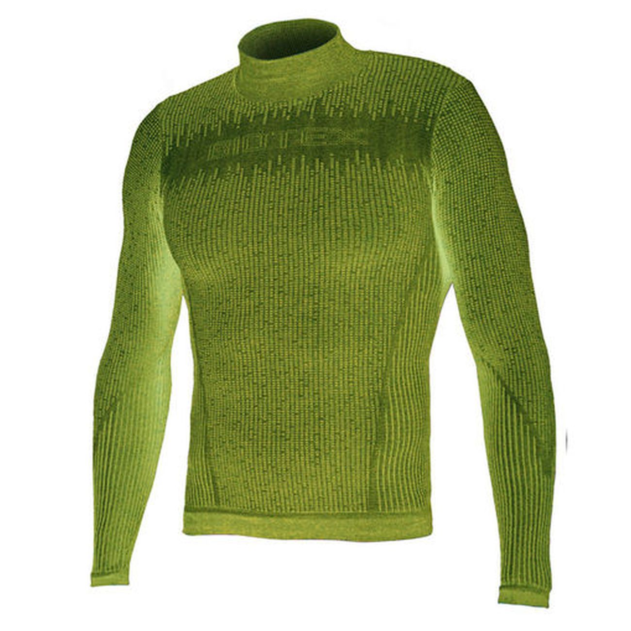 
                BIOTEX Cyklistické triko s dlouhým rukávem - 3D TURTLENECK - zelená
            