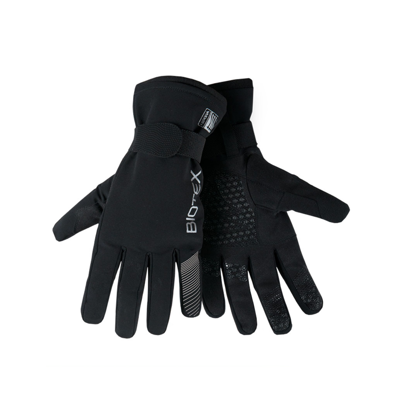 
                BIOTEX Cyklistické rukavice dlouhoprsté - ENVELOPING - černá M
            