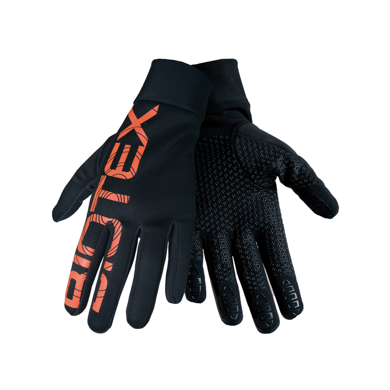 
                BIOTEX Cyklistické rukavice dlouhoprsté - THERMAL TOUCH GEL - oranžová/černá 2XL
            
