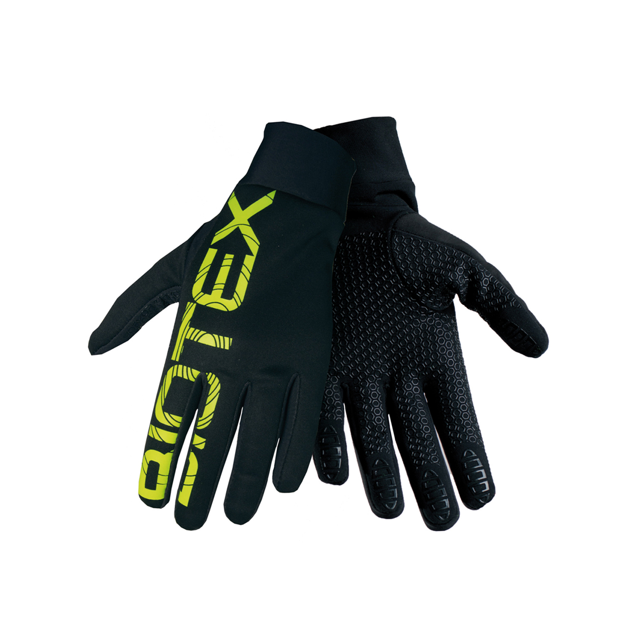 
                BIOTEX Cyklistické rukavice dlouhoprsté - THERMAL TOUCH GEL - žlutá/černá 2XL
            