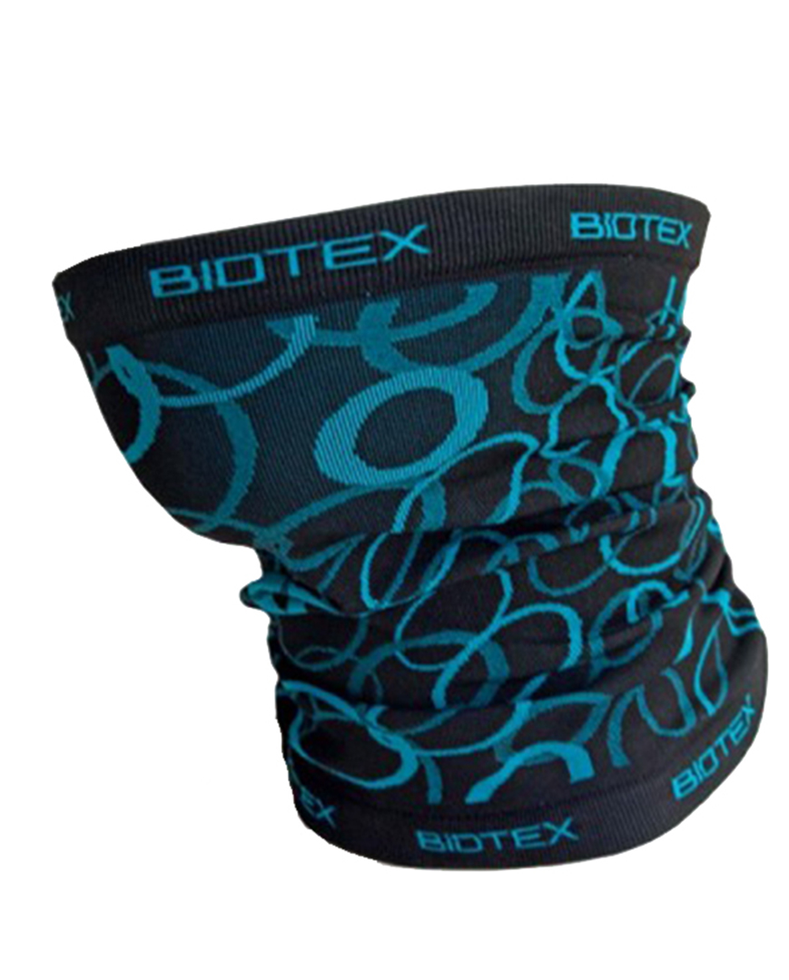 
                BIOTEX Cyklistický nákrčník - MULTIFUNCTIONAL - černá/modrá
            