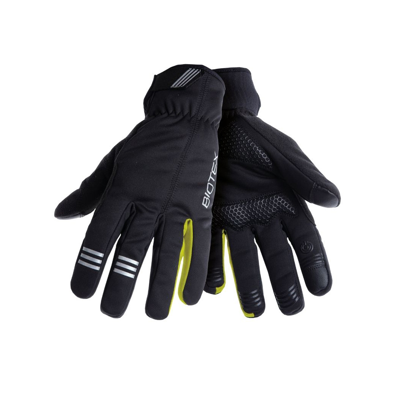 
                BIOTEX Cyklistické rukavice dlouhoprsté - EXTRAWINTER - žlutá/černá S
            